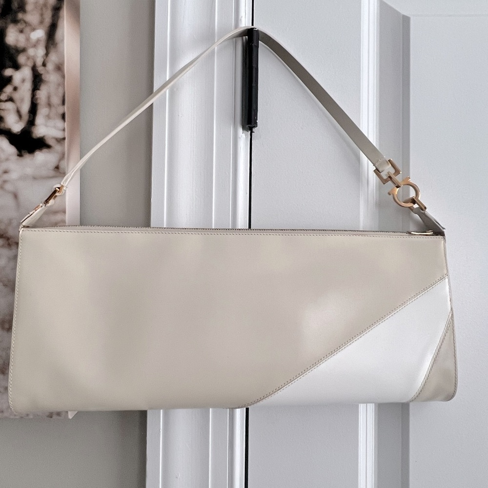 Vintage Salvatore Ferragamo Bianco Handbag